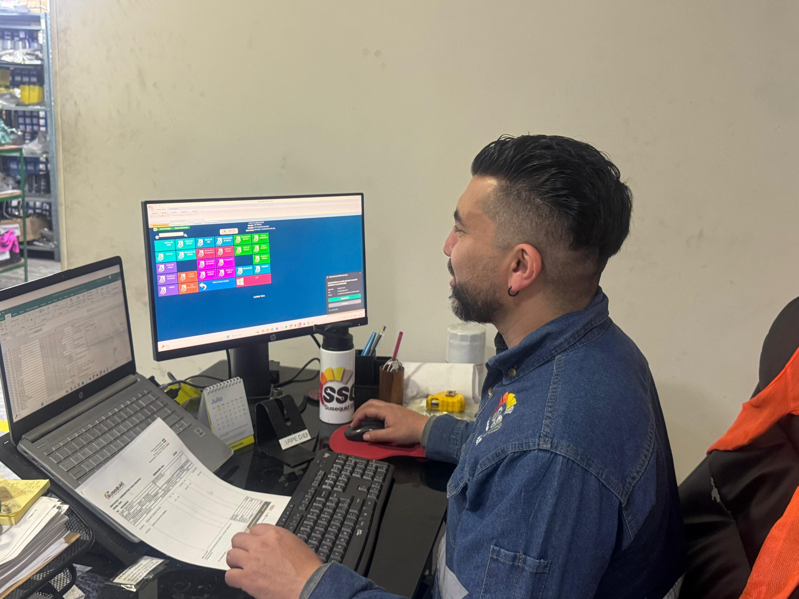 Recepción del pedido